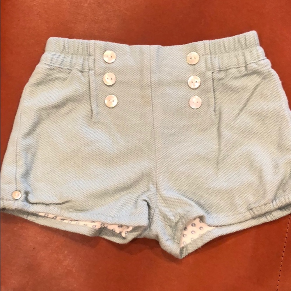 From Europe. Sea foam green toddler pants.